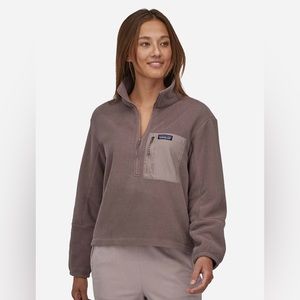 Patagonia Microdini Fleece Half Zip in Dusky Brown